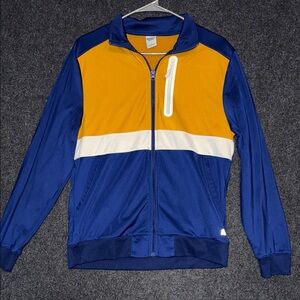 Bonobos Fielder Jacket in Blue and Yellow